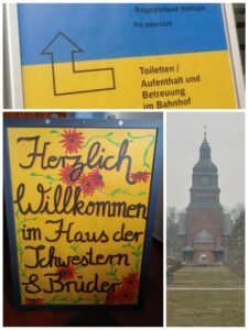 Willensschilder für Flüchtende aus der Ukraine